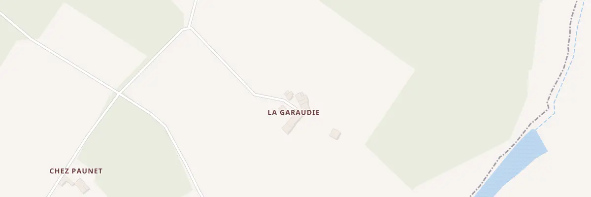 Plan du 5023 Village de la Garaudie à Turgon