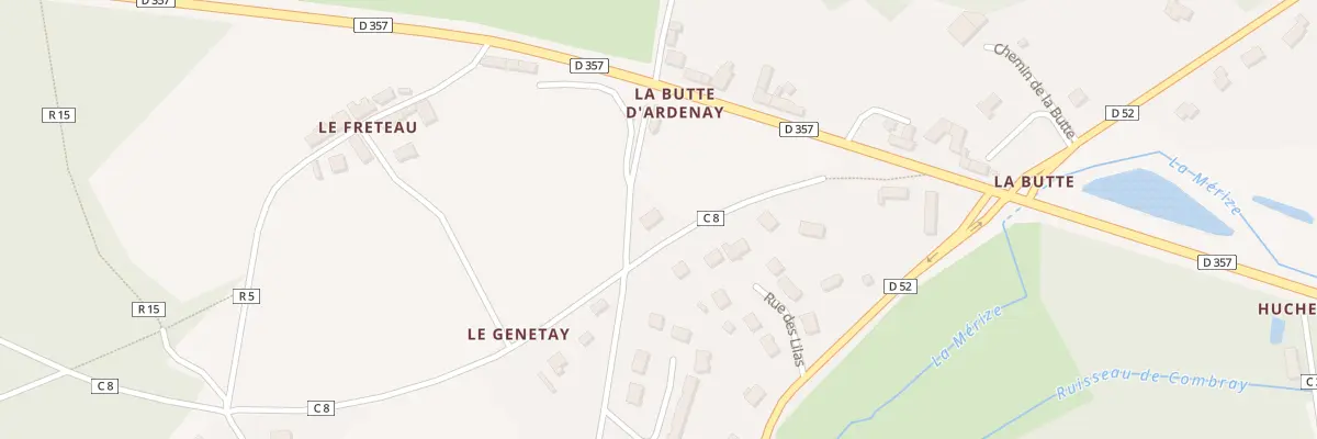 Plan du 5159 Champ de l’Etang à Ardenay-sur-Mérize