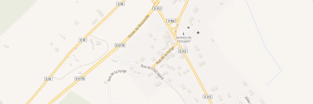Plan du 85 Rue de la Forge à Foulbec