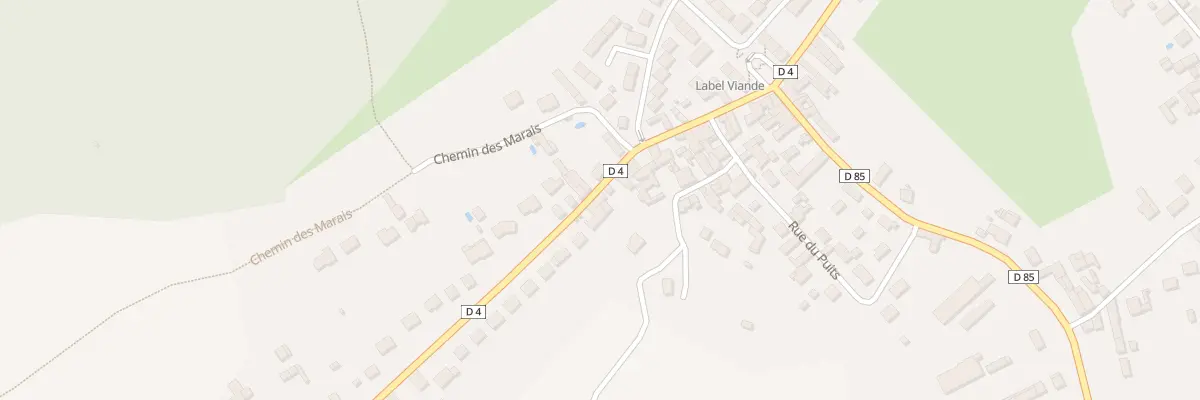 Plan du 435 Rue des Lordières à Dissay