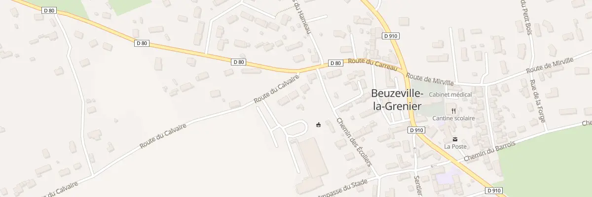 Plan du 5288 Le Village à Beuzeville-la-Grenier