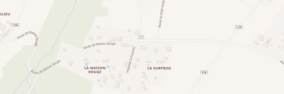 Plan du 3 La Surprise à Cheillé