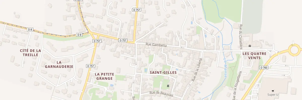 Plan du 31 Rue Gambetta à L’Île-Bouchard