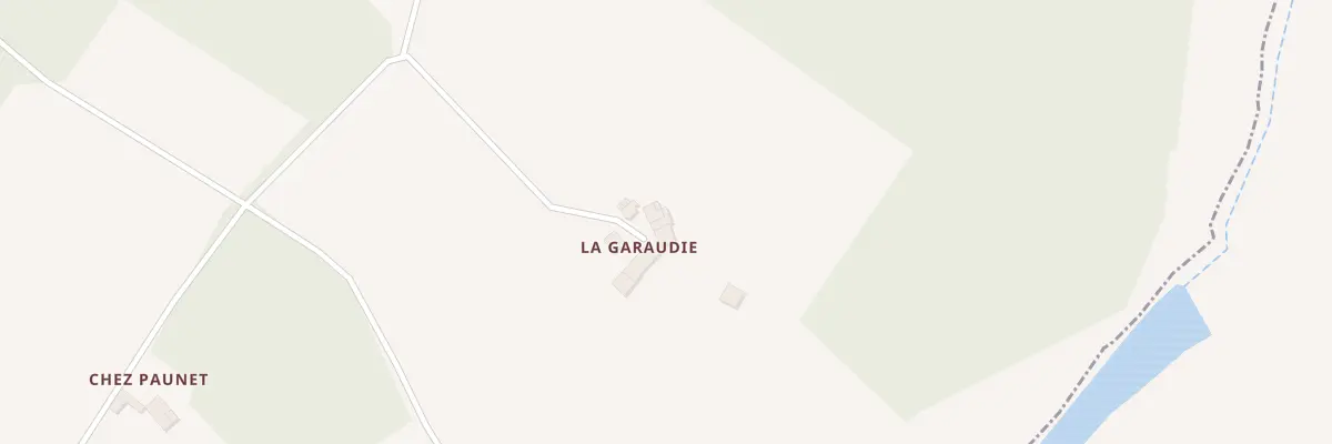 Plan du 5022 Village de la Garaudie à Turgon