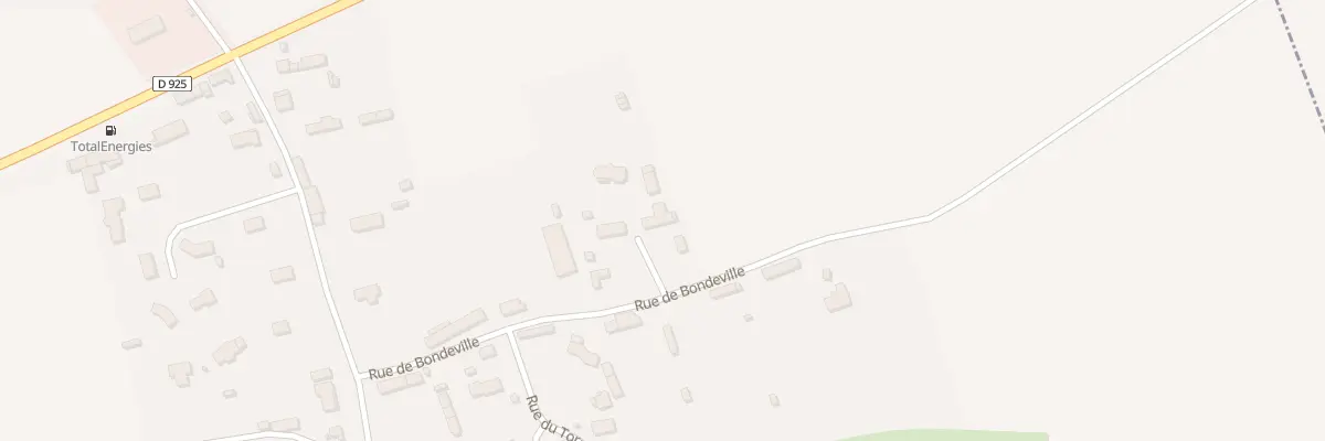 Plan du 185 Rue de Bondeville à Senneville-sur-Fécamp