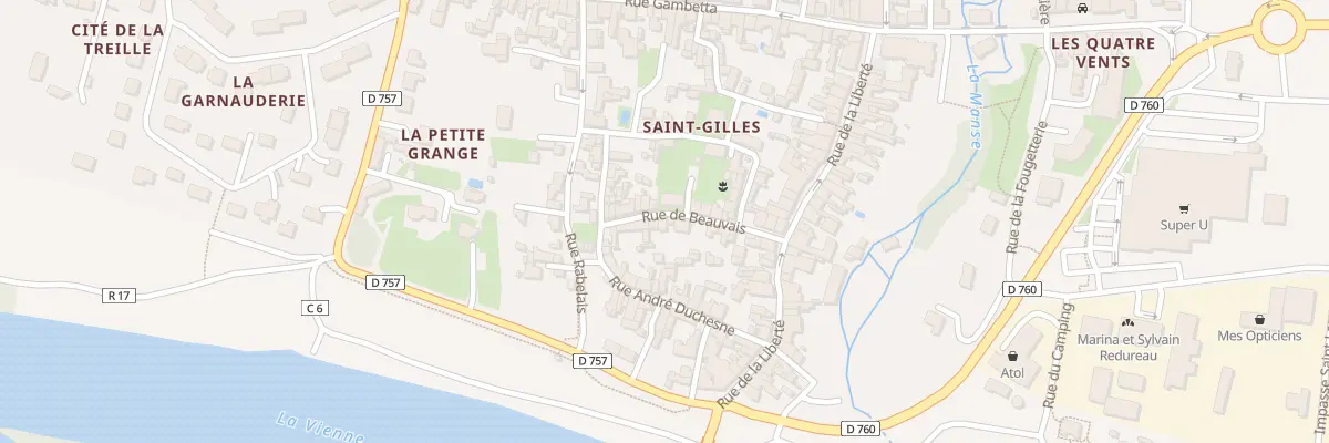 Plan du 13 Rue de Beauvais à L’Île-Bouchard