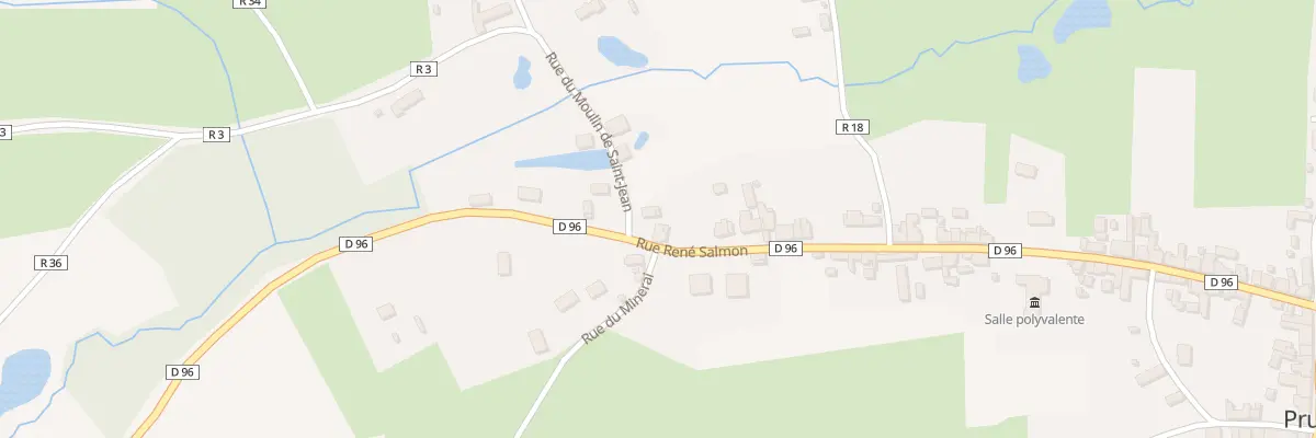 Plan du 58 Rue René Salmon à Pruillé-l’Éguillé