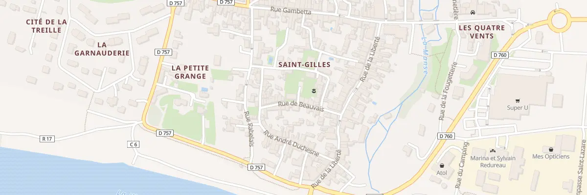 Plan du 16 Rue de Beauvais à L’Île-Bouchard