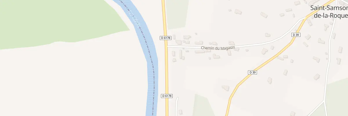 Plan du 3 Rte de Tancarville à Saint-Samson-de-la-Roque