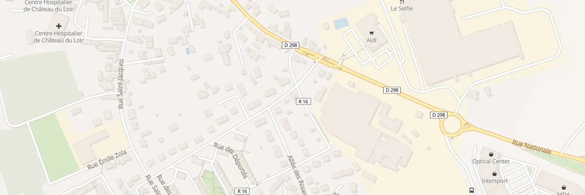 Plan du 3 Rue des Deportes à Montval-sur-Loir