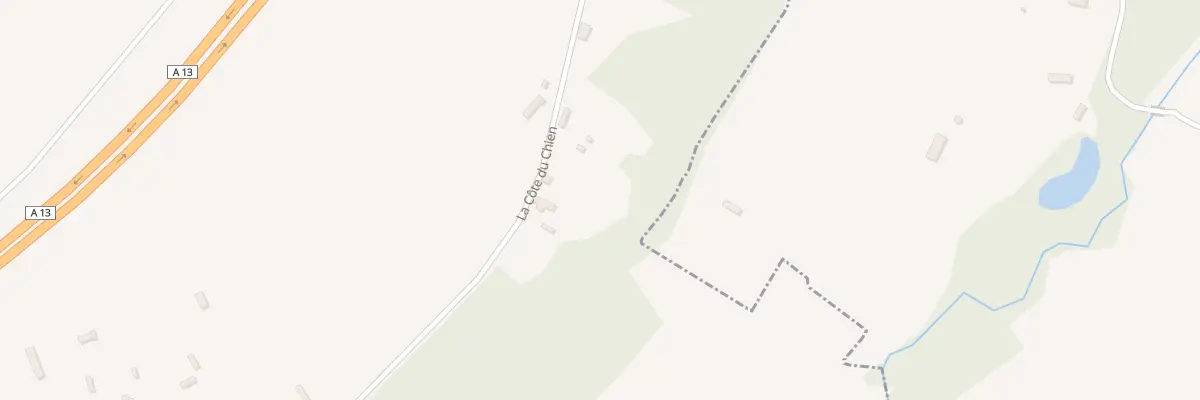 Plan du 1 La Cote au Chien à Fort-Moville