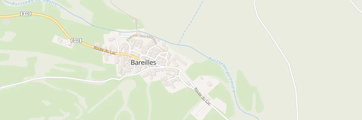 Plan du 5046 Le Village à Bareilles