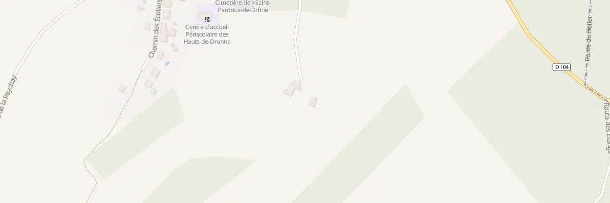 Plan du 10 Rte des Noyeraies à Saint-Pardoux-de-Drône