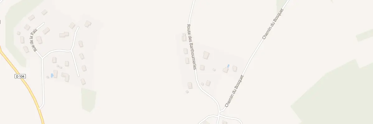 Plan du 91A Les Barthoumeries à Saint-Méard-de-Drône