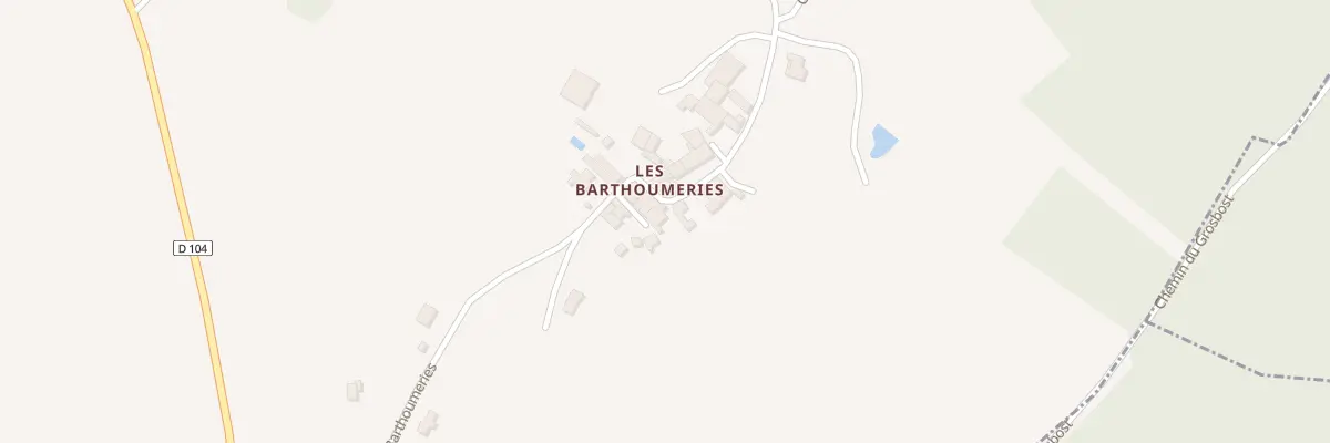 Plan du 13 Rte des Barthoumeries à Saint-Méard-de-Drône