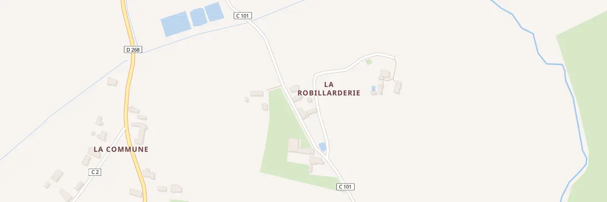 Plan du 4 Ham de la Robillarderie à Saint-Pierre-des-Ormes