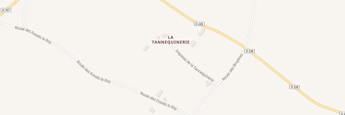 Plan du 1 Imp de la Tannequiniere à Saint-Agnan-sur-Sarthe