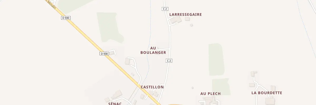 Plan du 5067 A Castillon à Ayguetinte