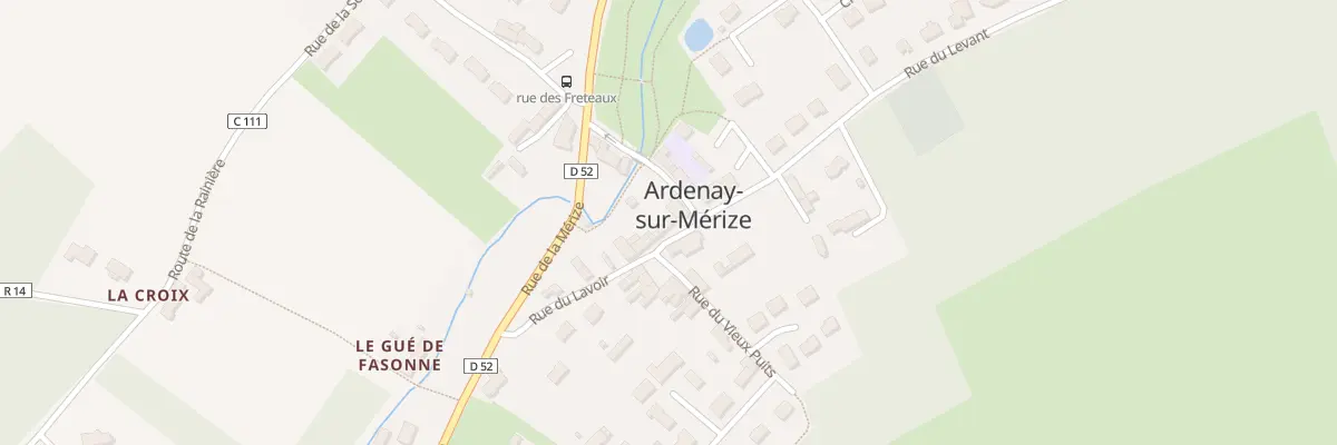 Plan du 3 Pl Saint-Hilaire à Ardenay-sur-Mérize