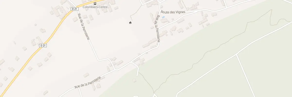 Plan du 6 Rue de la Perroterie à Colombiers