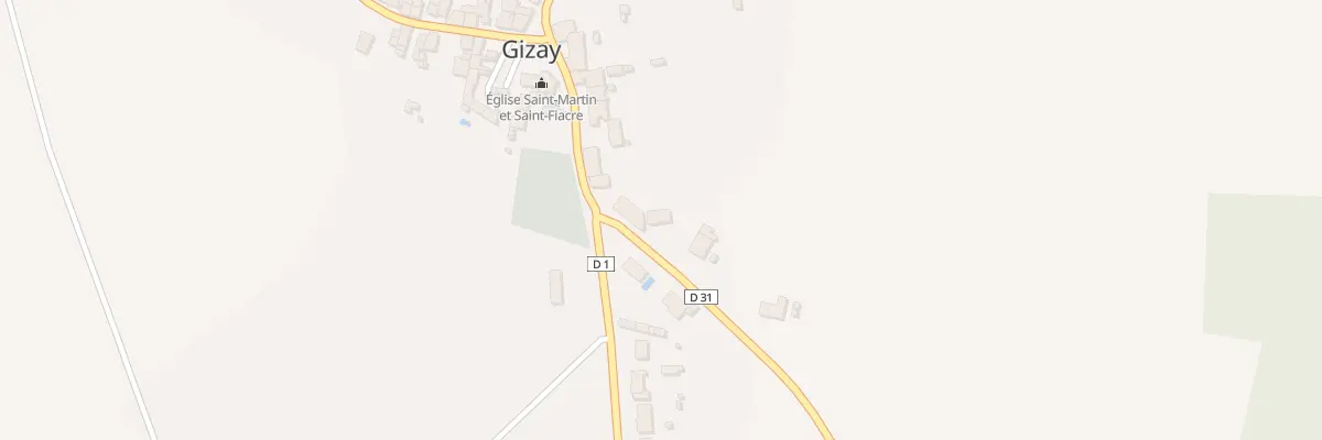 Plan du 3 Rte de Vernon à Gizay