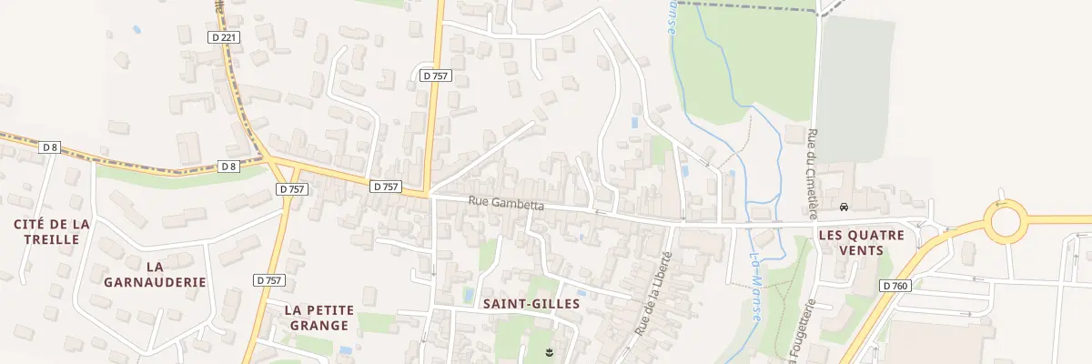Plan du 32 Rue Gambetta à L’Île-Bouchard
