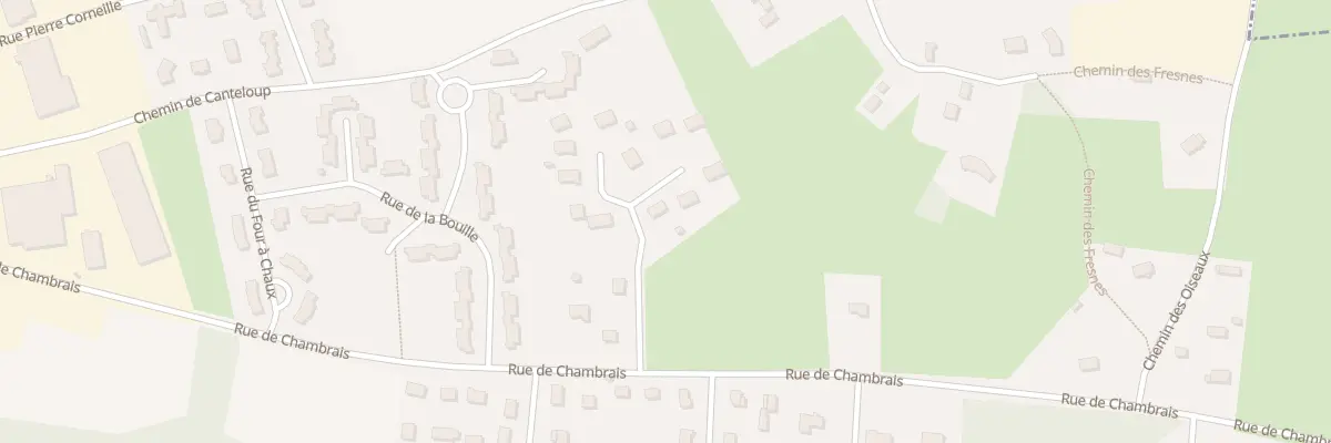 Plan du 13 Rue de la Mouvette à La Vespière-Friardel