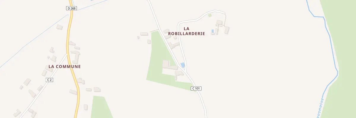 Plan du 6 Ham de la Robillarderie à Saint-Pierre-des-Ormes