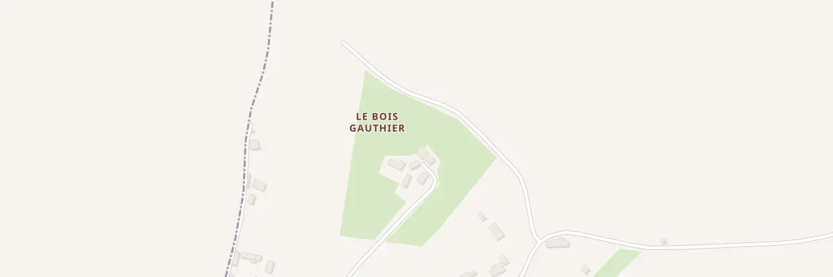 Plan du 5308 Le Bois Gauthier à Saint-Pierre-de-Chevillé