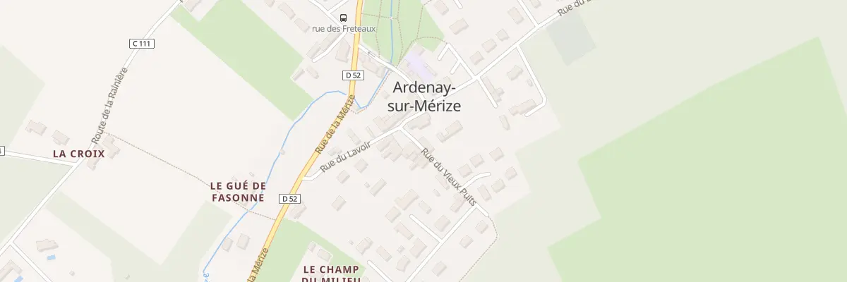 Plan du 5008A Pl Saint-Hilaire à Ardenay-sur-Mérize