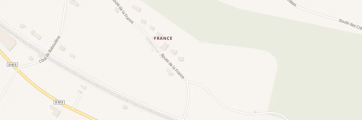 Plan du 1046 Rte de la France à Clermont-Dessous