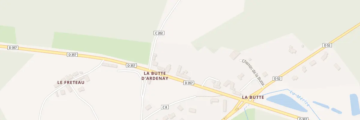 Plan du 5054 La Butte à Ardenay-sur-Mérize