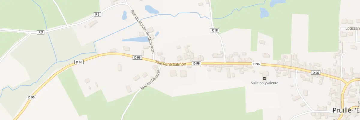 Plan du 56 Rue René Salmon à Pruillé-l’Éguillé