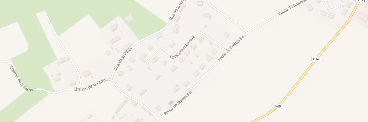 Plan du 4 Lot Anani à Annouville-Vilmesnil