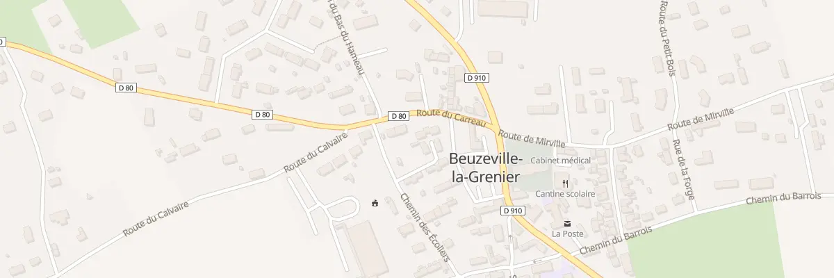 Plan du 2 Res les Pommiers à Beuzeville-la-Grenier