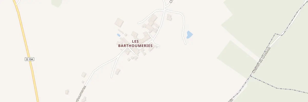 Plan du 1078 Les Barthoumeries à Saint-Méard-de-Drône