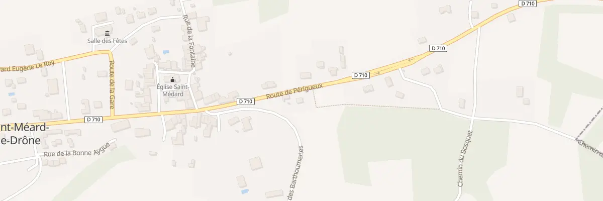 Plan du 18 Rte de Périgueux à Saint-Méard-de-Drône