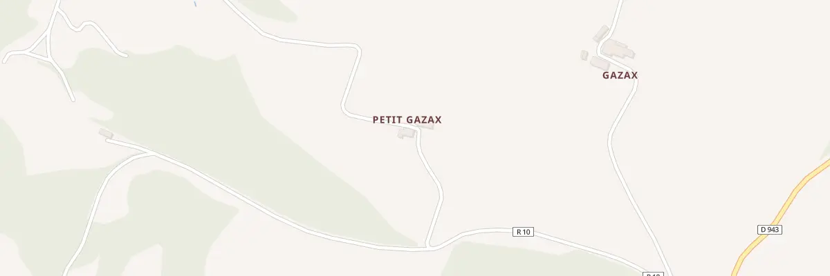 Plan du 5257 Petit Gazax à Barran