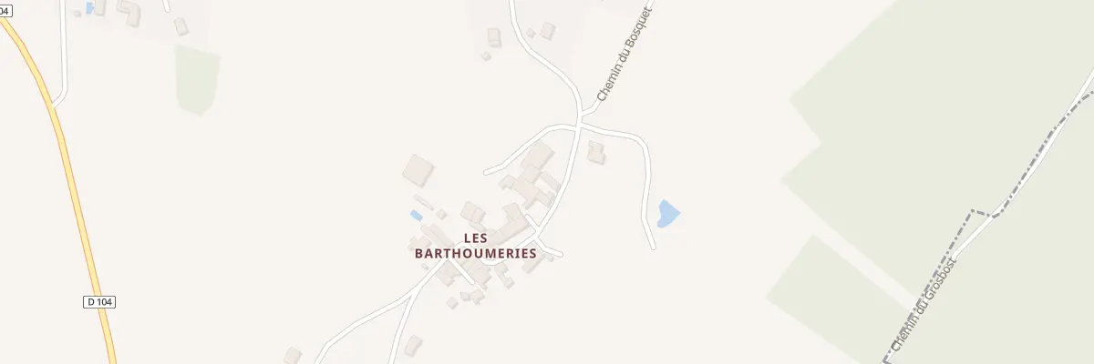 Plan du 88 Les Barthoumeries à Saint-Méard-de-Drône