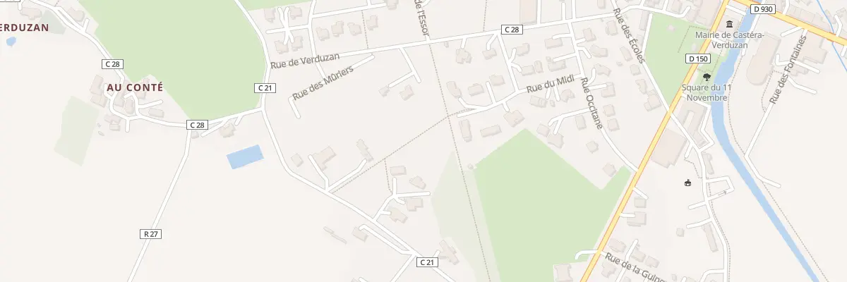 Plan du 4 A Chinchon à Castéra-Verduzan