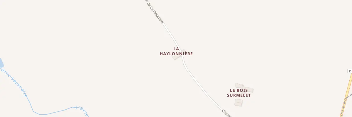 Plan du 31 La Hayelonniere à Montgaudry