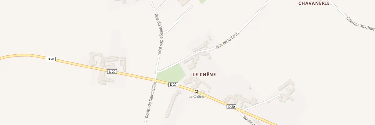 Plan du 44 Le Chene à Braslou