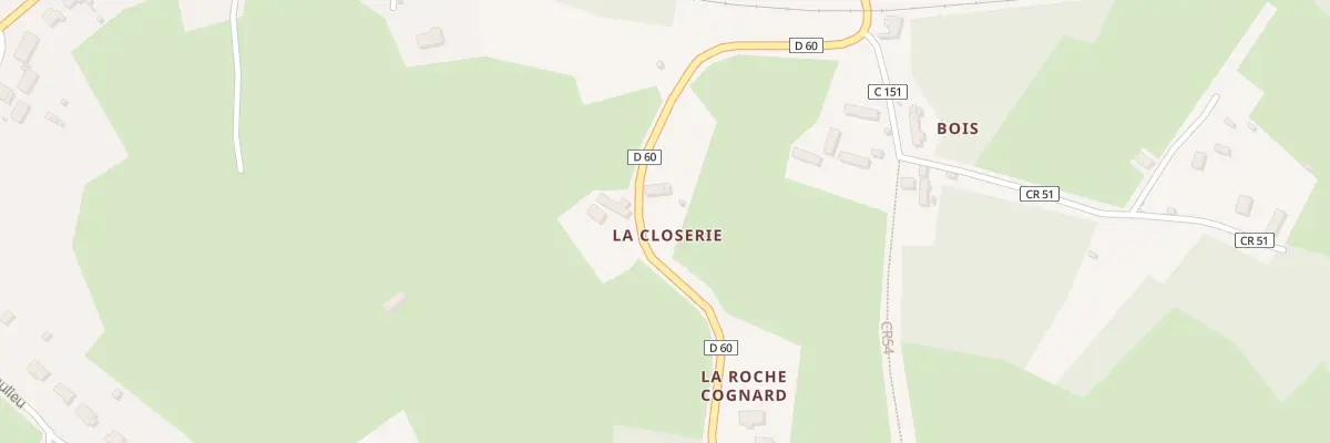 Plan du 243 Rte de Saint Celerin à Bonnétable