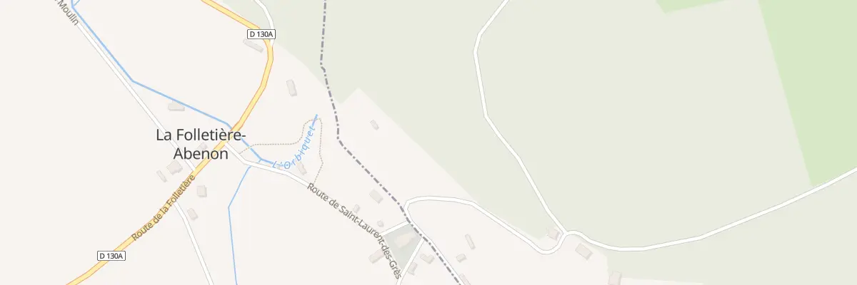 Plan du 116 La Vallee de la Folletiere à La Chapelle-Gauthier