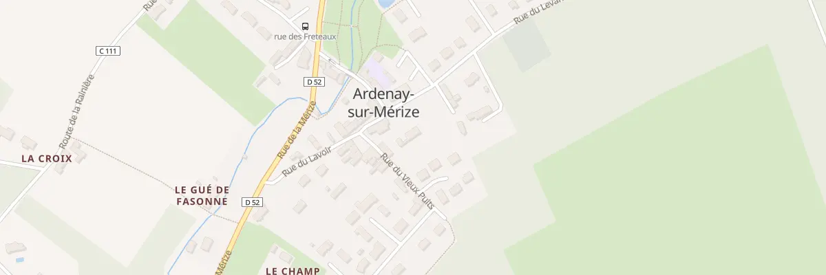 Plan du 5 Pl Saint-Hilaire à Ardenay-sur-Mérize