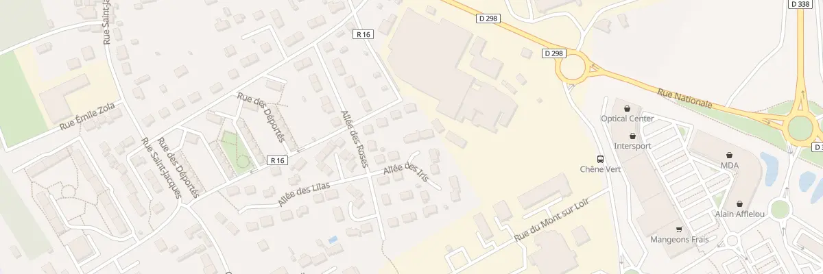 Plan du 5 All des Iris à Montval-sur-Loir
