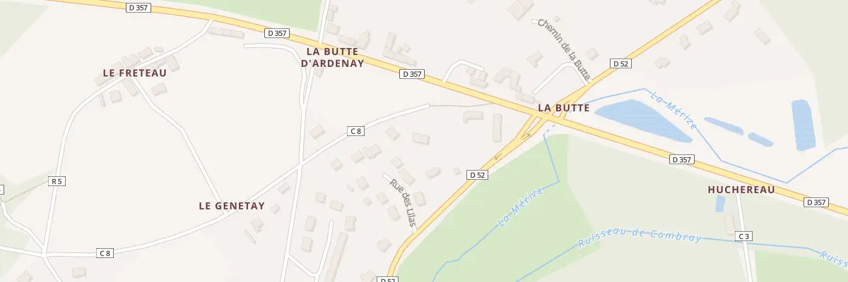 Plan du 5163 Champ de l’Etang à Ardenay-sur-Mérize