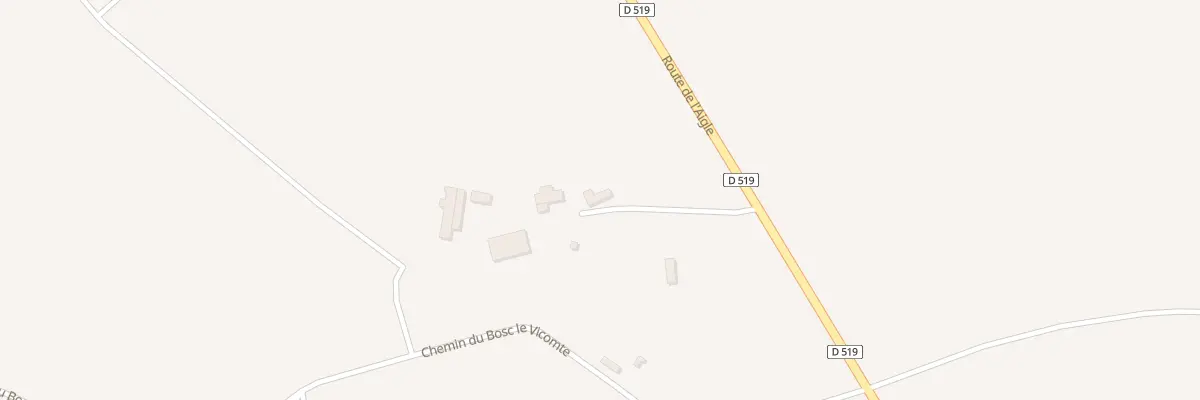Plan du 2166 Rte de L’Aigle à La Vespière-Friardel