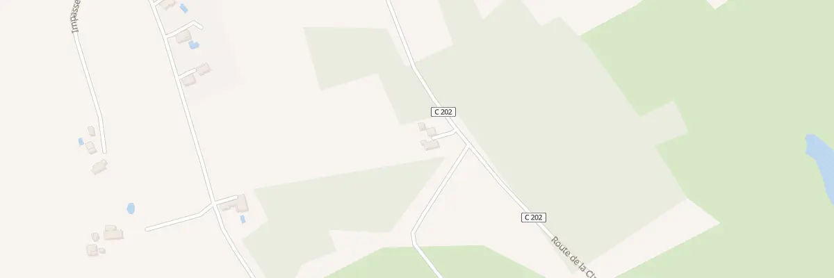 Plan du 1864 Rte de la Clairette à Ginestet