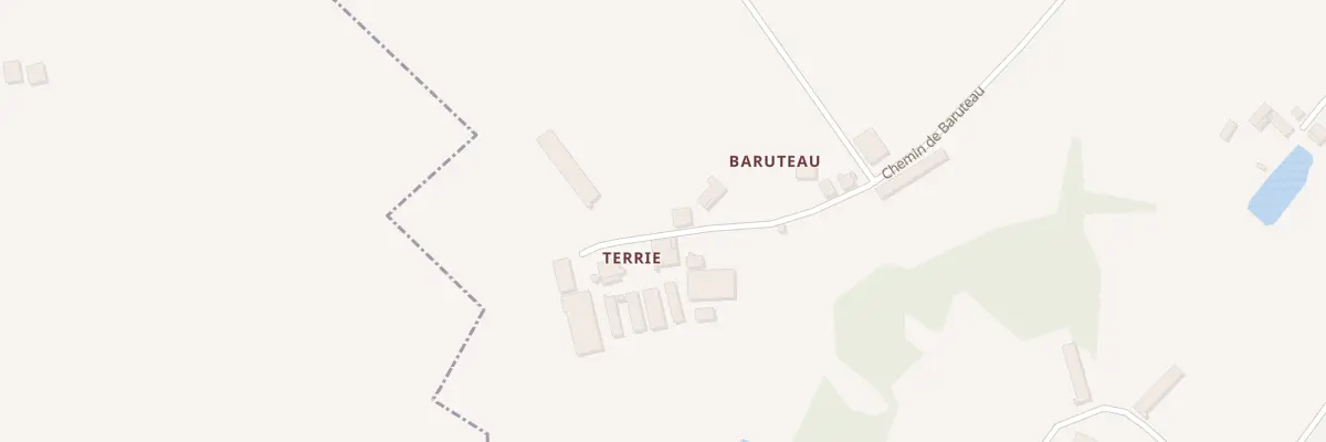 Plan du 153 Baruteau à Brugnac